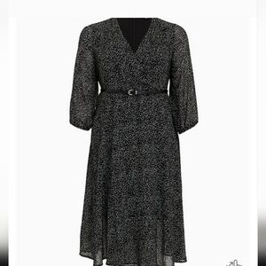 Torrid Black and White Polka Dot Women's Dress